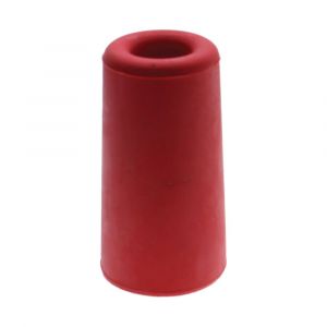 Deltafix deurbuffer TPE rubber schroefbaar rood 50 mm 25994