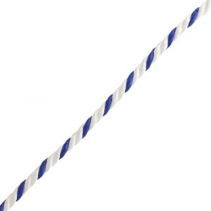 Deltafix touw multilon 3 strengs wit blauw 100 m 10 mm 59925