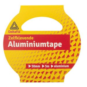 Deltafix aluminiumtape zelfklevend voor reparaties aluminium 5 m x 50 mm 545