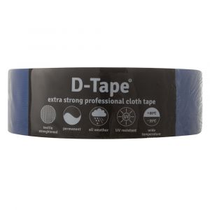 D-Tape ducttape zelfklevend extra kwaliteit permanent blauw 50 m x 50x0.32 mm 5577