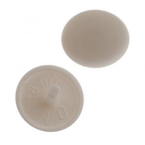 Deltafix afdekkap spaanplaatschroef kruiskop met kopboring (stiftkap) beige doos 200 stuks 66218