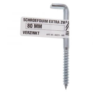 Deltafix schroefduim extra zwaar verzinkt 80 mm 80221