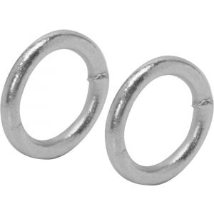 QlinQ gelaste ring 40x6 mm verzinkt set 2 stuks 1029481