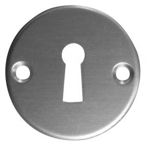 QlinQ sleutelgatplaat rond 50 mm aluminium 1033912