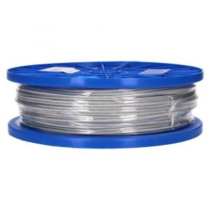 QlinQ staaldraad 2/3 mm verzinkt-PVC 200 m rol 1095797