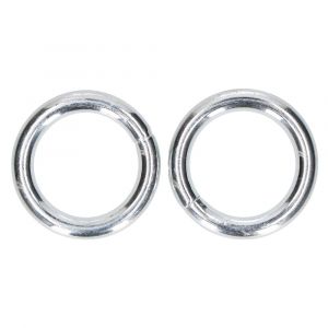 QlinQ ring 9 mm verzinkt set 2 stuks 1095863