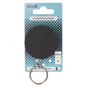 QlinQ sleutelketting-automaat 51 mm vernikkeld 1096074