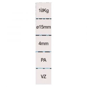 QlinQ schroefkatrol 15 mm verzinkt 1096099