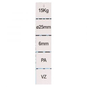 QlinQ schroefkatrol 25 mm verzinkt 1096100