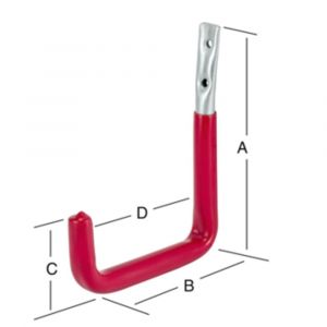 QlinQ wandhaak 302x250x91 mm verzinkt geplastificeerd 1104244