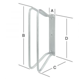 QlinQ fietsstandaard 328x72x231 mm verzinkt 1104254