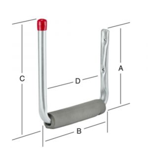 QlinQ surfplankhaak 200x216x248 mm verzinkt 1104258