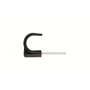 Index GR-NY N kabelclip met nagel zwart 2x2.50 mm nylon IXGRNE080