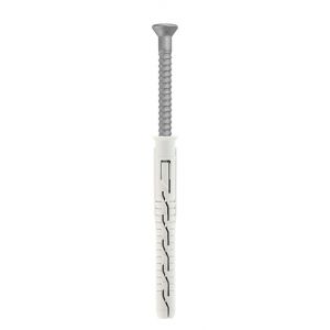 Klimas KPS-FAST-S kozijnplug nylon 10x300 mm platte kop PK Torx T 40 verzinkt ETA KLKPSFAST10300S