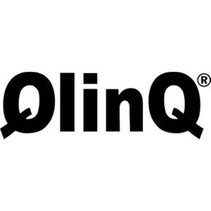 QlinQ pootdop omsteek rond zwart 28 mm set 4 stuks 1028416