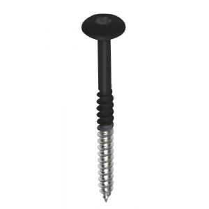 Fisinox kleurkopschroef 4,8x32 mm Torx TX 20 RVS A4 AISI 316 RAL 7021 zwartgrijs 64583721