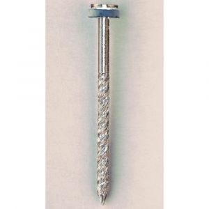 HJZ golfplaatnagel 4.0x65 mm platte kop verzinkt met ring 11 mm 88122802