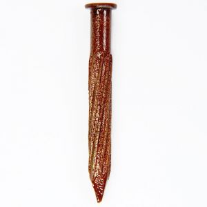 HJZ Z3 plintnagel 4.5 x40 mm platte kop geel verzinkt bruin 88723021