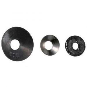 Steelies Ultimate driedelige sluitschelp RVS-lood-bitumen 5N600000001