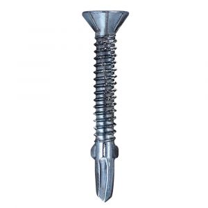 Steelies Ultimate vleugelteksschroef 6,3x55 mm verzonken kop Torx T 30 verzinkt 3F010630551
