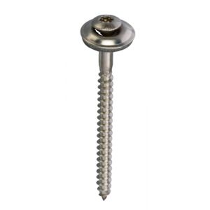Steelies Ultimate spenglerschroef 5.0x180 mm Torx T 20 RVS A2 met 15 mm ring 57700501801