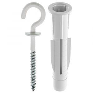 Tox Pirat Will-S schroefhaak inclusief Uni plug Trika in ronde pot TX01226111