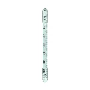 Schuil duimstok aluminium blank 1 m cm-inch RVS scharnier 6 delen 1506