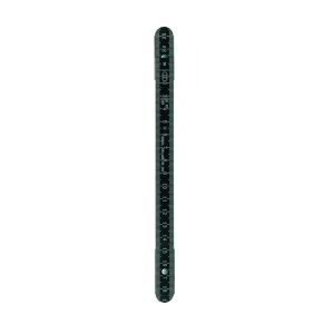 Schuil duimstok aluminium zwart 1 m cm-cm RVS scharnier 6 delen 1507