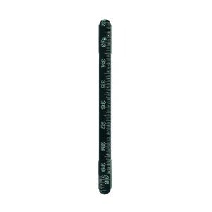 Schuil duimstok aluminium zwart 2 m cm-inch RVS scharnier 12 delen 1512