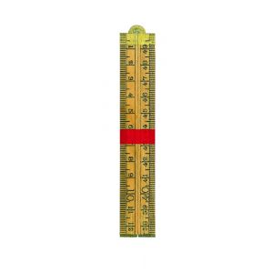 Schuil timmermans duimstok opdruk hout 50 cm mm-cm 1518
