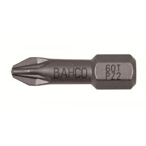 Bahco 60T/PZ bit 1/4 inch 25 mm Pozidriv PZ 1 torsie 10 delig 60T/PZ1