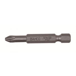 Bahco 61H/50PZ bit 1/4 inch 50 mm Pozidriv PZ 2 gehard 5 delig 61H/50PZ2