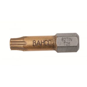 Bahco 62TIN/T bit 1/4 inch 25 mm Torx T 30 tin 10 delig 62TIN/T30