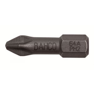 Bahco 64A/PH bit 1/4 inch 25 mm Phillips PH 1 ACR 10 delig 64A/PH1