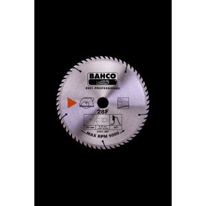 Bahco 8501-F cirkelzaagblad hardmetaal hout 250x30 mm 40T 8501-28F