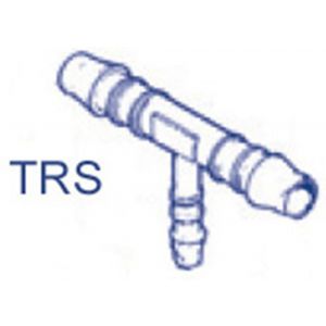 Norma slangkoppeling Normaplast Push-On slangconnector TRS 6-4-6 mm 7618906004