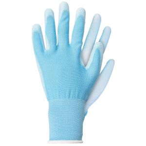 Talen Tools werkhandschoen licht polyester blauw maat L WH74L