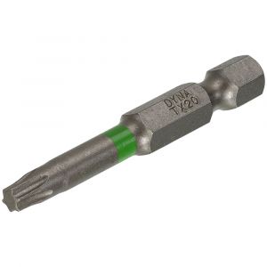 Dynaplus schroefbit 50 mm Torx TX 20 groen blister 5 stuks 8938.00.20020