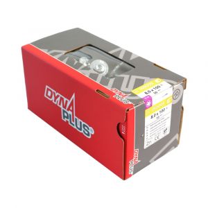 Dynaplus houtbouwschroef staal verzinkt VZ tellerkop TK met snijpunt Torx TX 20 4.0x60 mm 200 stuks 0286.01.26001