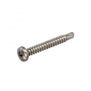 Hoenderdaal plaatschroef zelfborend RVS A2 cilinderkop CK Phillips PH 2 DIN 7504N 4.2x16 mm 200 stuks 0336.30.28720