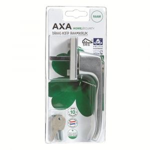 AXA veiligheids draai-kiep raamkruk L 3350-10-91/BL