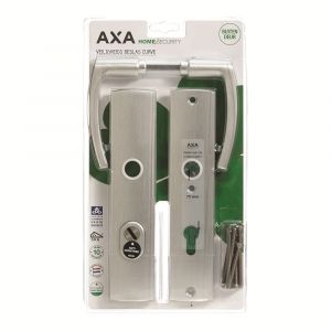 AXA Curve Plus veiligheidsbeslag kruk Blok PC 72 anti-kerntrek 6665-10-11/BL72