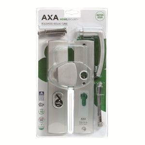 AXA Curve Plus veiligheidsbeslag S-knop met Blok PC 55 anti-kerntrek 6665-51-11/BL55