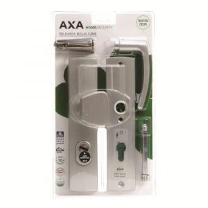 AXA Curve Plus veiligheidsbeslag S-knop met Blok PC 72 anti-kerntrek 6665-51-11/BL72