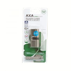 AXA dubbele veiligheidscilinder Comfort Security verlengd 30-35 7231-01-08/BL