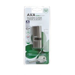 AXA dubbele veiligheidscilinder Comfort Security verlengd 30-45 7231-03-08/BL