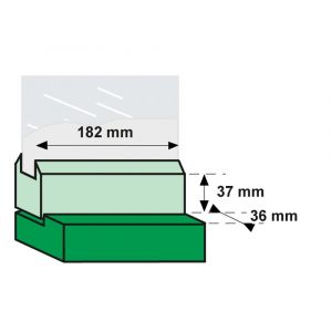 AXA veiligheids combi-raamuitzetter AXAflex Security 2660-20-74/BL