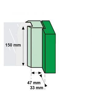 AXA veiligheids raamsluiting 3329-61-91/BL