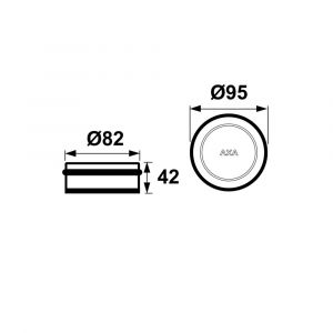 AXA deurstopper FS90 6900-01-81/E