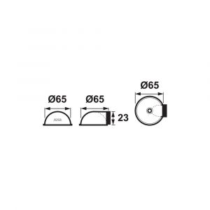 AXA deurstopper FS65 6900-07-81/E